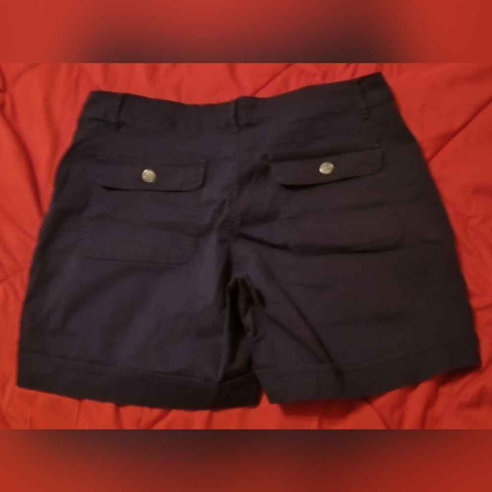 3/$15 Gloria Vanderbilt  Navy Blue Shorts Sz 10